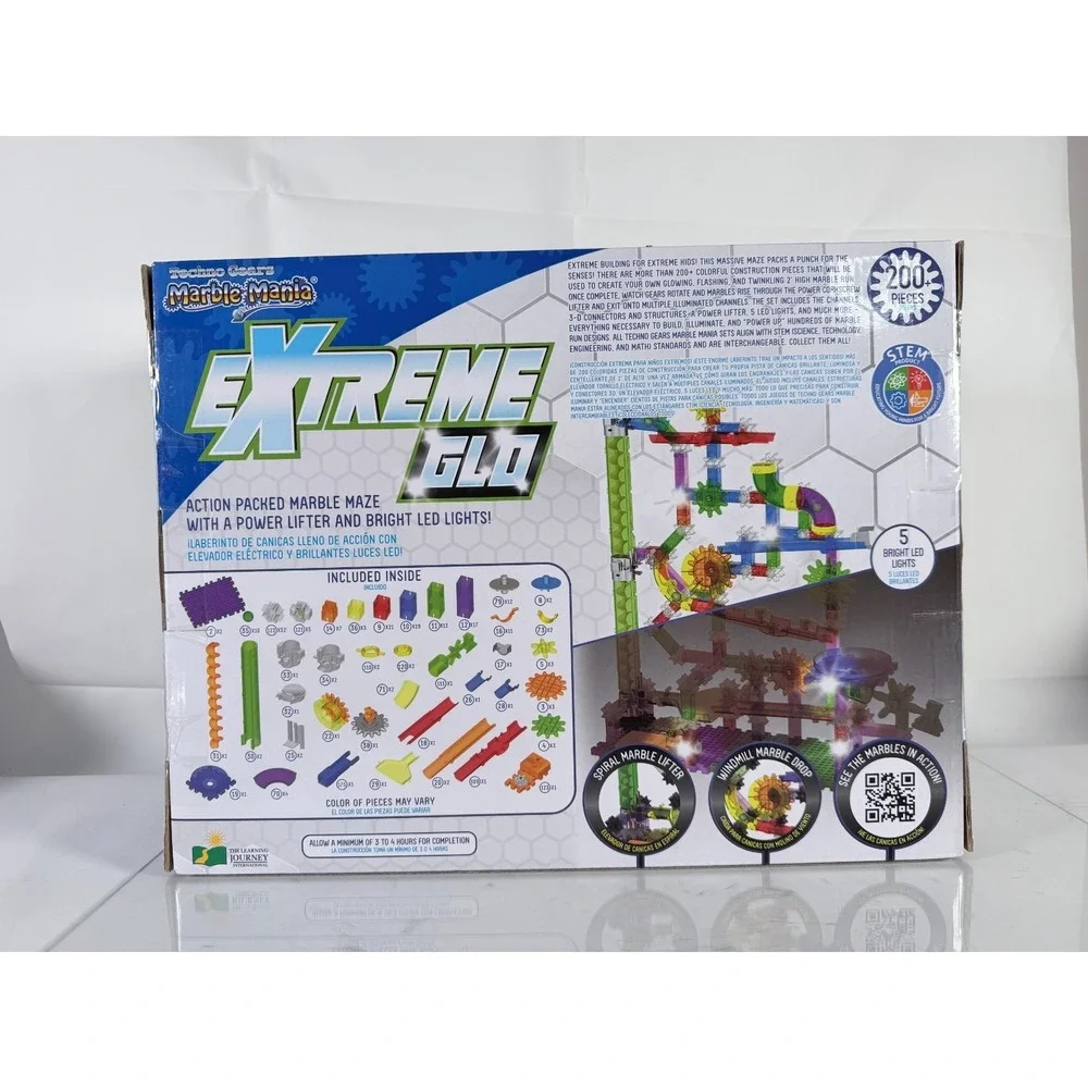 The Learning Journey: Techno Gears Marble Mania‎ - Extreme Glo 200+ pcs - Glow